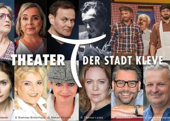 Porträts der Künstler, die in der Theaterspielzeit 2023/24 in Kleve auftreten