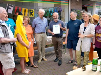 Zertifizierung Fairtrade Town Kleve 2021
