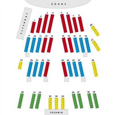 Preiskategorien / Sitzplan Schwanenfunker 2023