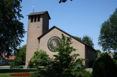 Die Herz-Jesu Kirche in Reichswalde